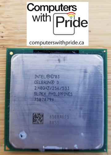 Intel Celeron D 2.40GHz/256/533 PPGA478 (SL7KX)