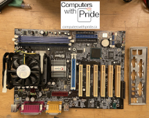 AOpen AX4B-533 Motherboard With I/O Shield
