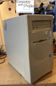 Beige ATX Mini-Tower Computer Case With 150W PSU, Optical and Floppy Drives