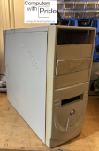 Beige ATX Mid-Tower Computer Case