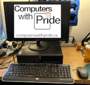 Lenovo ThinkCenter M710s with Monitor, Keyboard and Mouse
