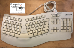 Microsoft Natural Ergonomic PS/2 Keyboard