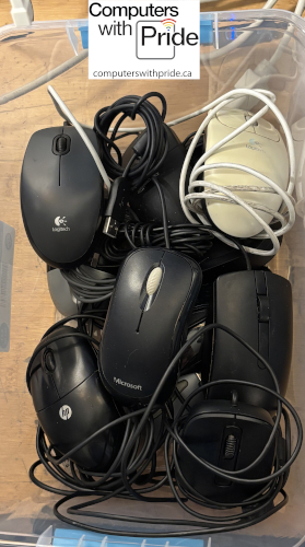 Various 3-Button USB Mice