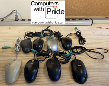 Lot of 8 PS/2 Mice<