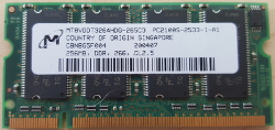 DDR 256MB PC2100S