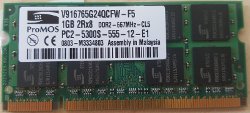 DDR2 1GB PC2-5300S-555