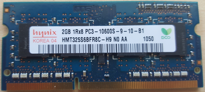DDR3 2GB PC3-10600S