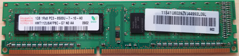 DDR3 1GB PC3-8500U