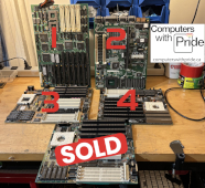 Four (4) Various Socket 3 & Socket 7 Motherboards - AS IS/FOR PARTS